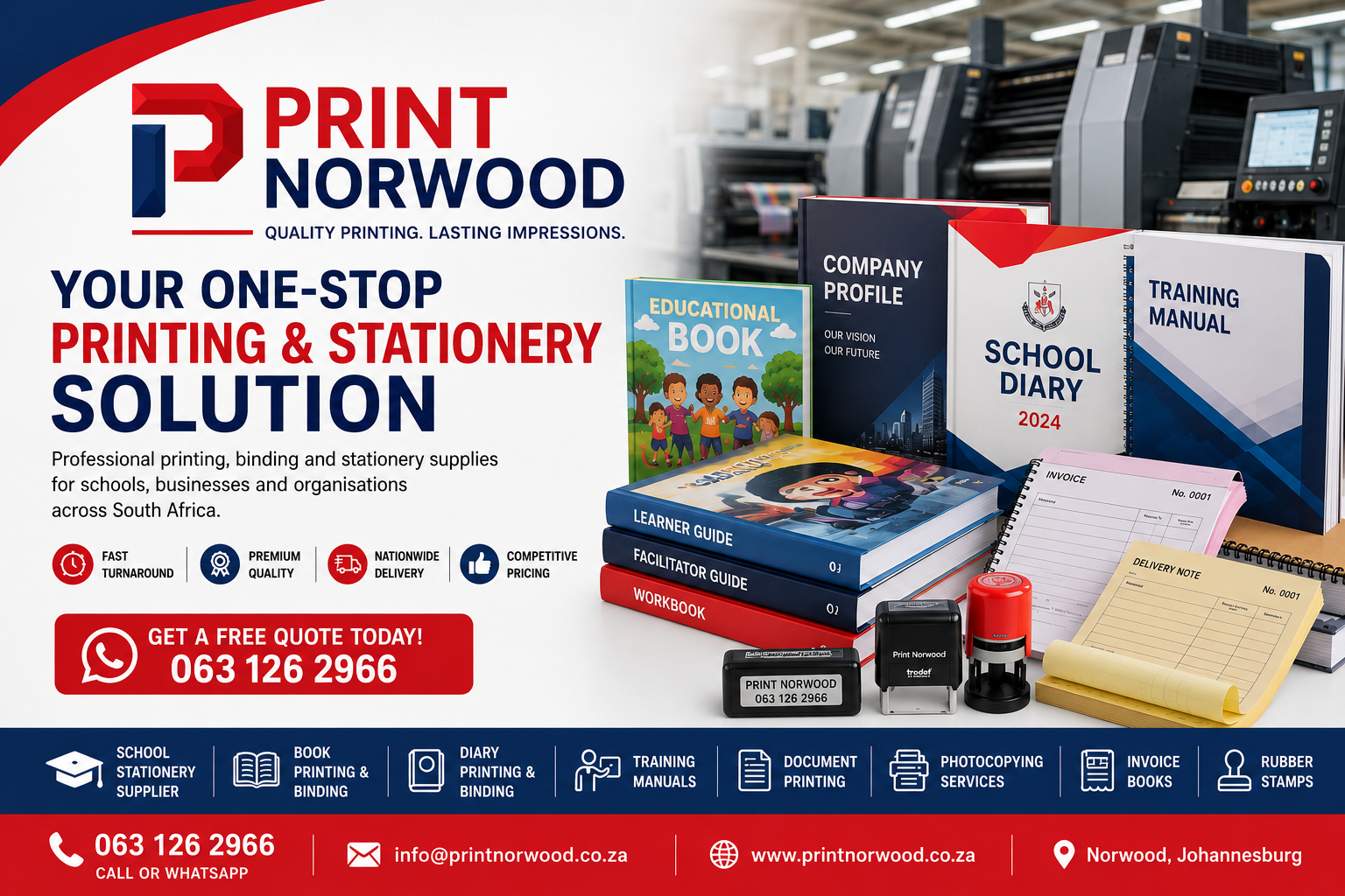 CONTACT US - Printing Company Johannesburg | Best Print Shop for Books ...